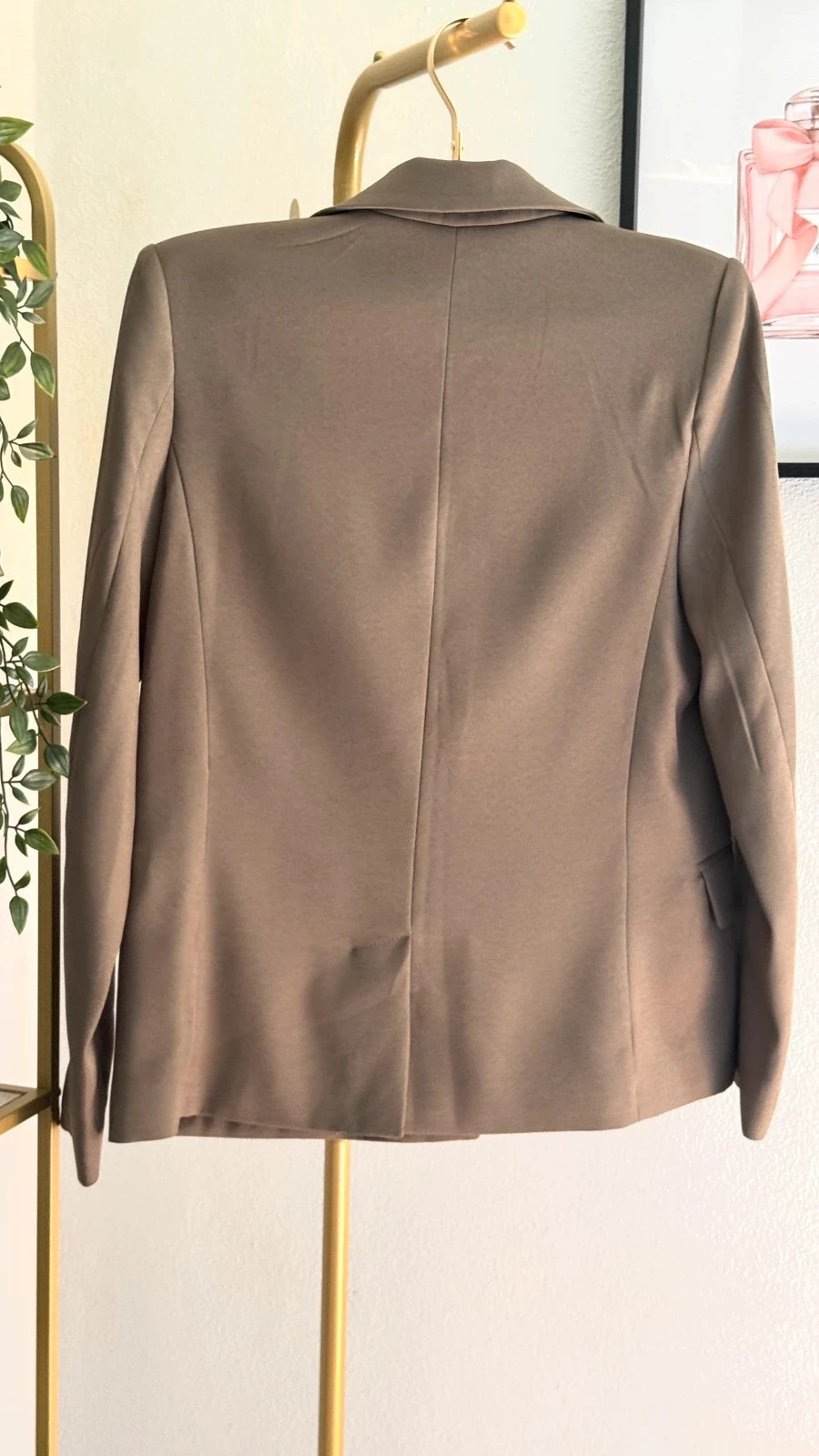 Elegant Brown / Taupe Blazer Lefties • S • TNC48 – photo 3